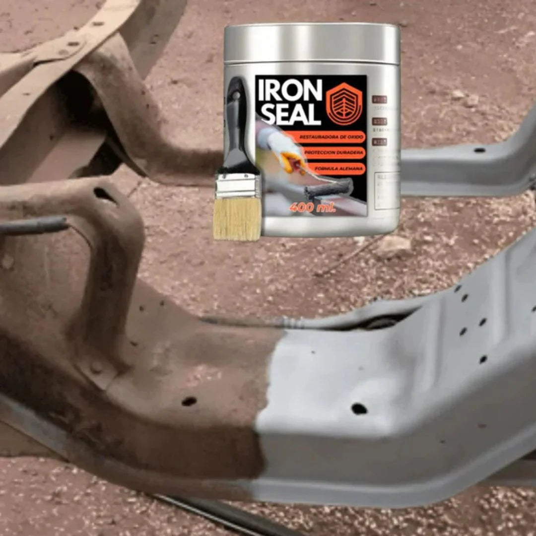 Iron Seal™ 500ml - Sella y Protege el Metal Oxidado + BROCHA DE REGALO!!