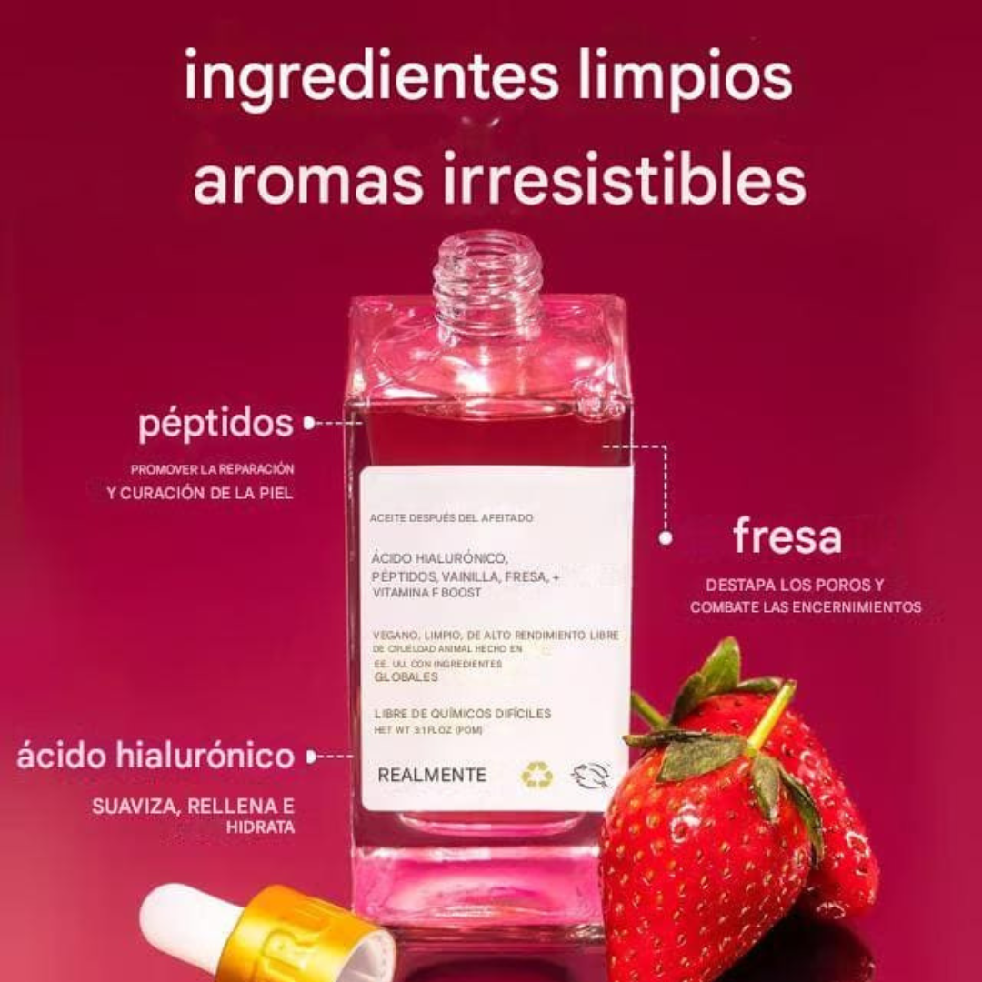 Truly Sérum: Aceite para Después del Afeitado, Mal Olor, Manchas e Irritaciones ✨