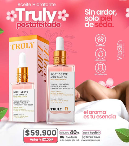 Truly Sérum: Aceite para Después del Afeitado, Mal Olor, Manchas e Irritaciones ✨